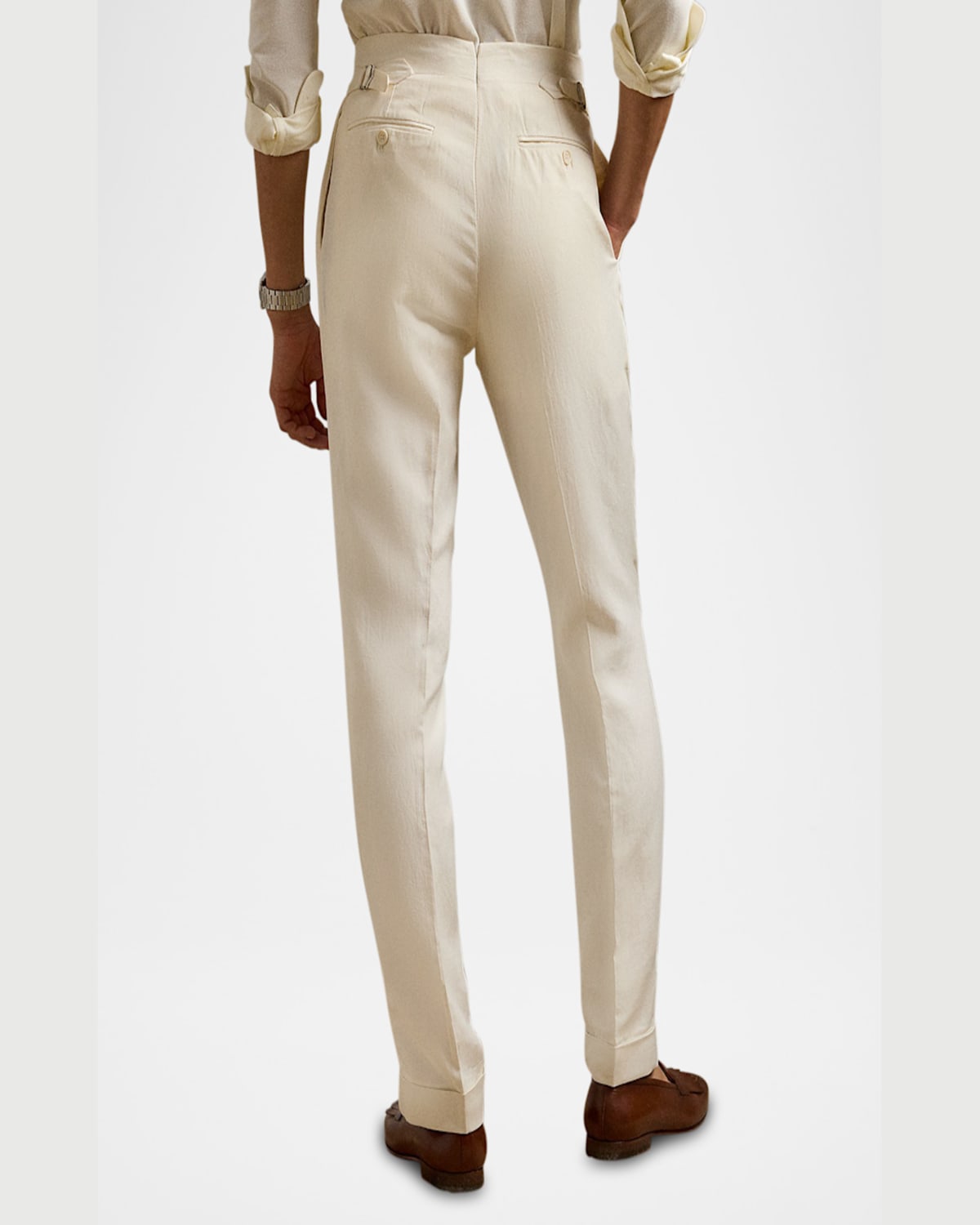 POLO RALPH LAUREN MEN'S WOOL STRAIGHT-LEG TROUSERS PROD228360013