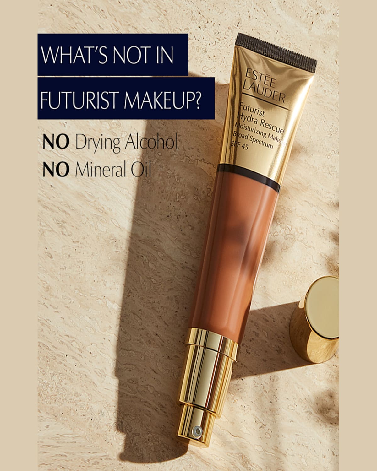 Estée Lauder Futurist Hydra Rescue Moisturizing Foundation Spf 45 In 7w2 Rich Spice
