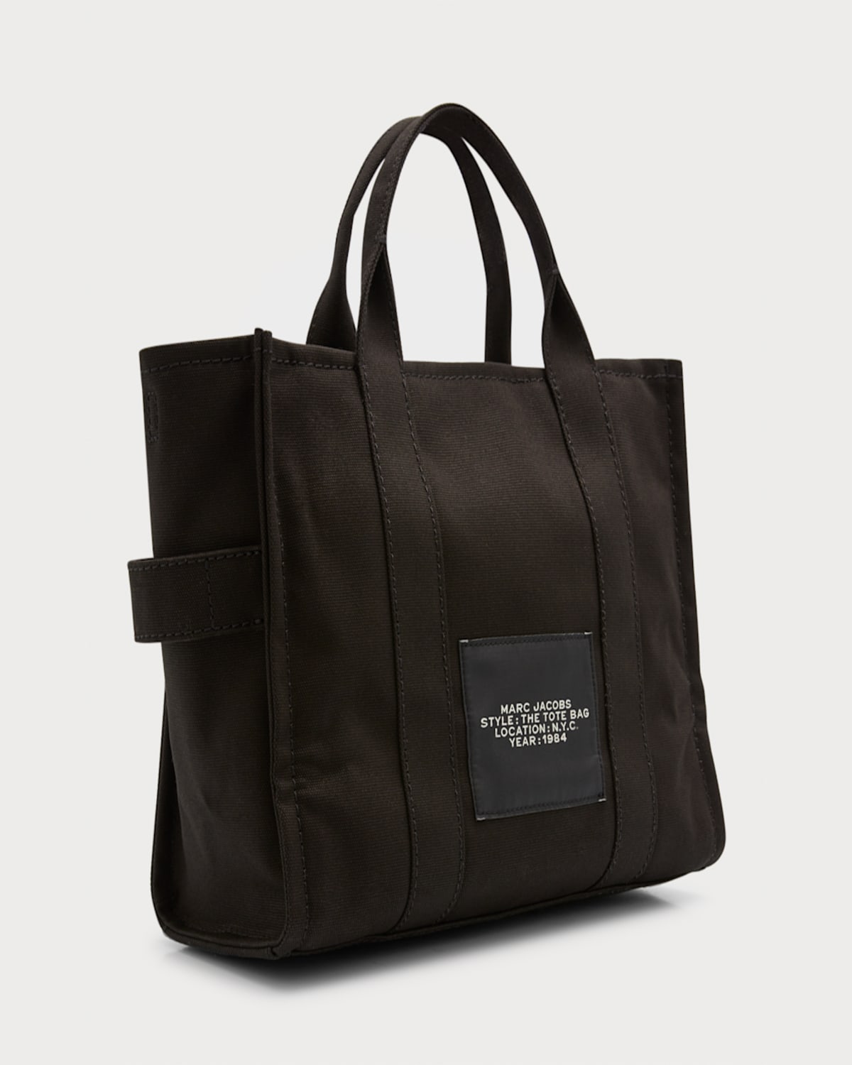 Marc Jacobs The Medium Canvas Tote Bag In Oxblood