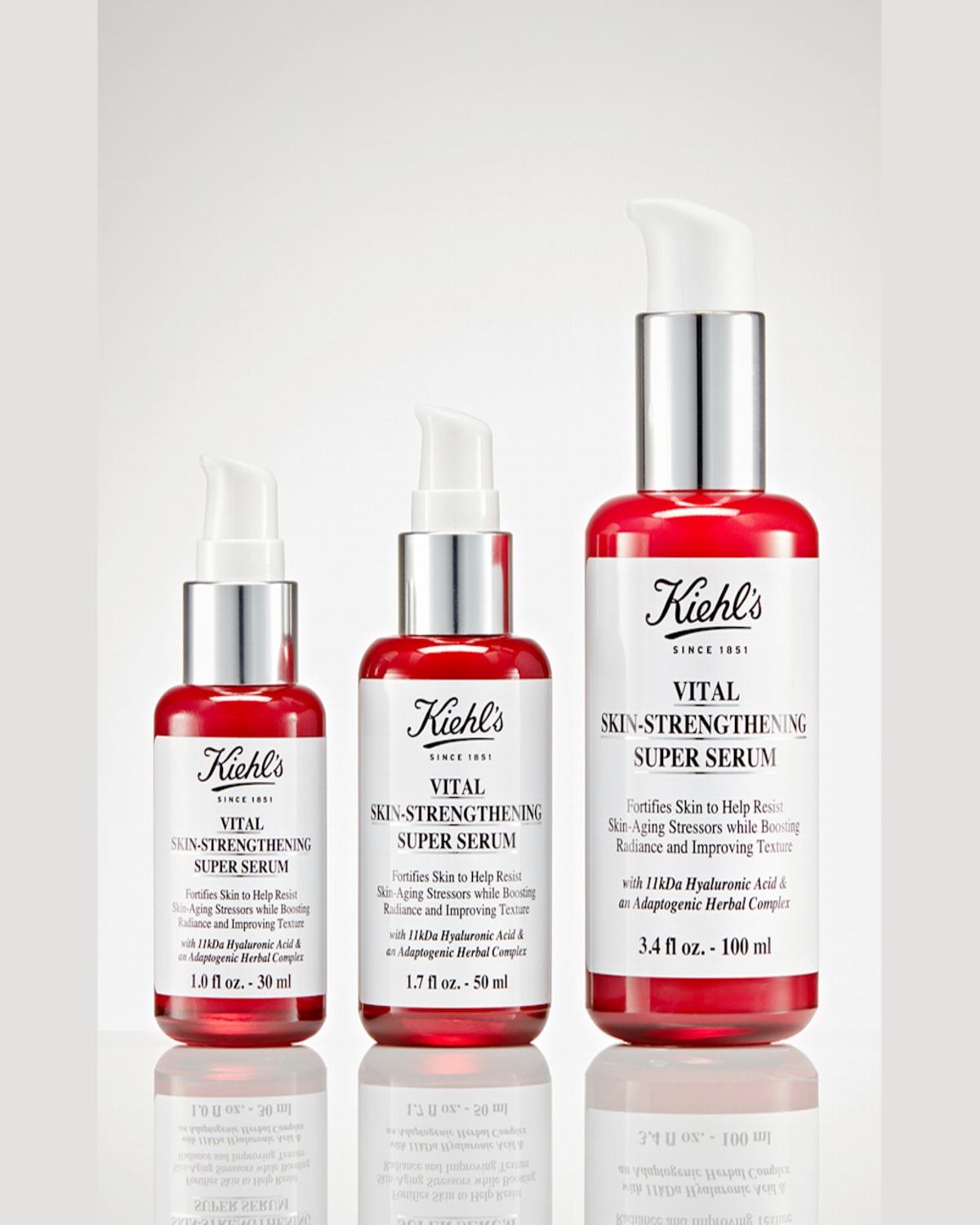 Kiehl's Since 1851 Vital Skin-strengthening Hyaluronic Acid Super Serum, 3.4-oz.