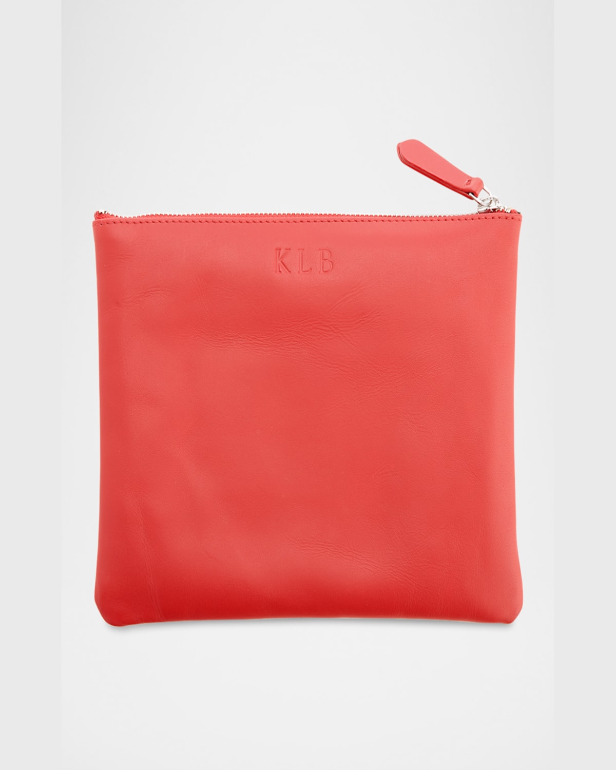 Royce New York Zippered Travel Organizer Pouch In Red