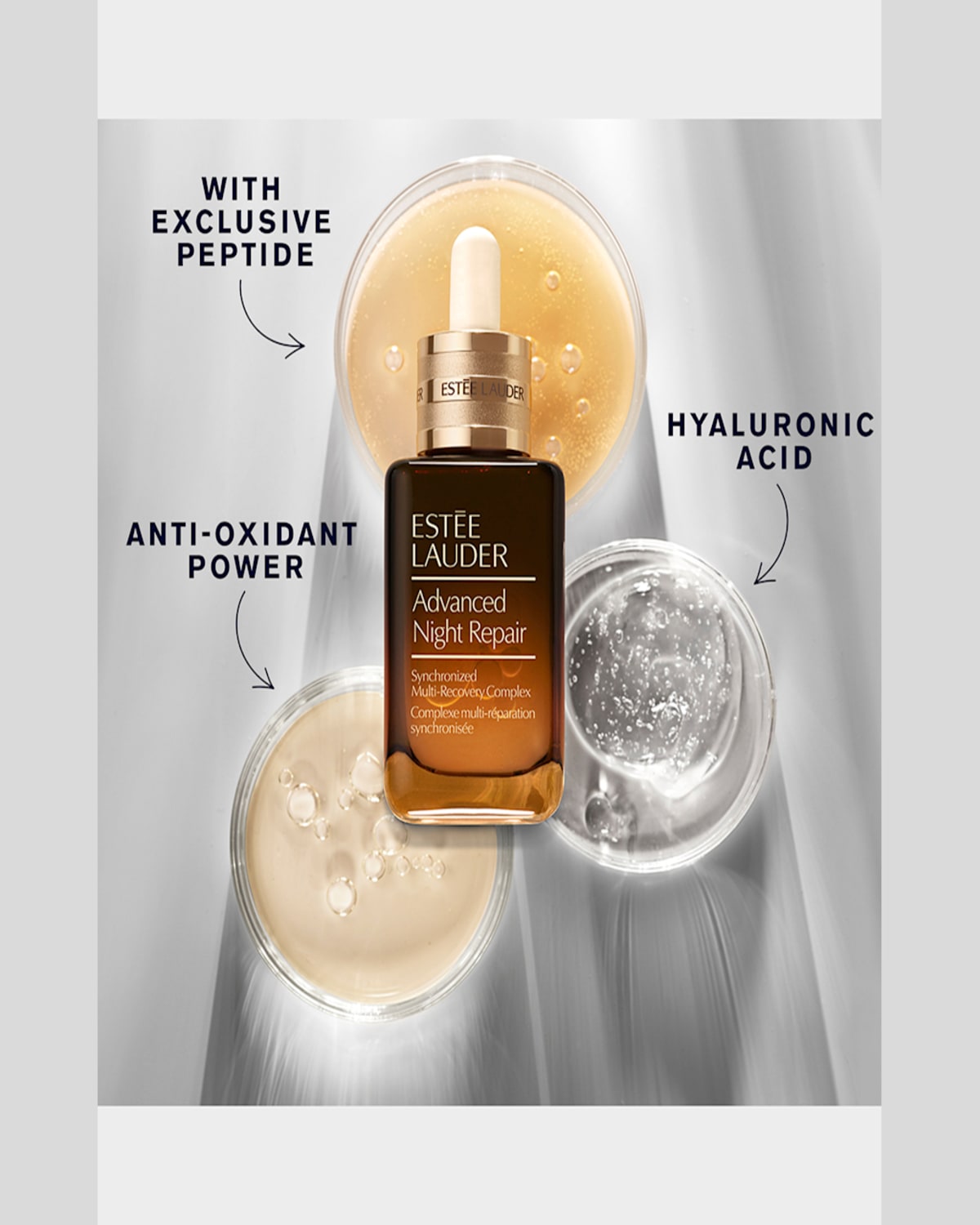 Estée Lauder Advanced Night Repair Synchronized Multi-recovery Complex Serum With Hyaluronic Acid & Peptides, 1 O