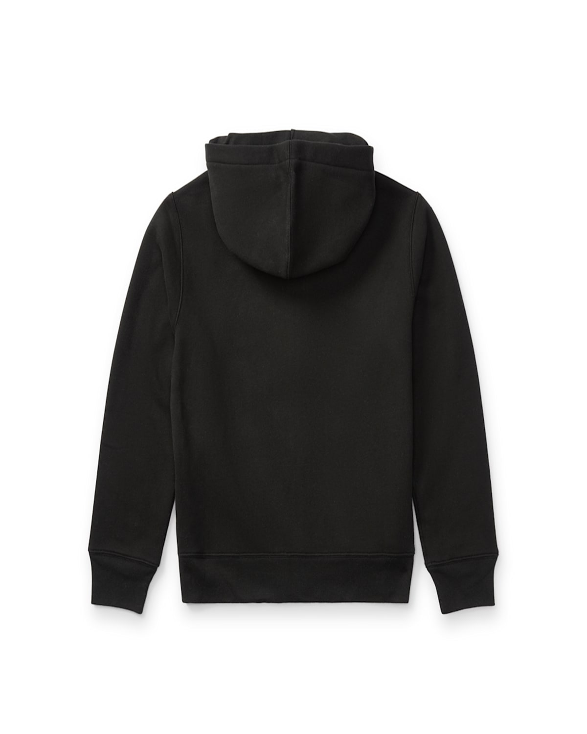 Polo Ralph Lauren Cotton-blend Zip-up Hoodie In Black