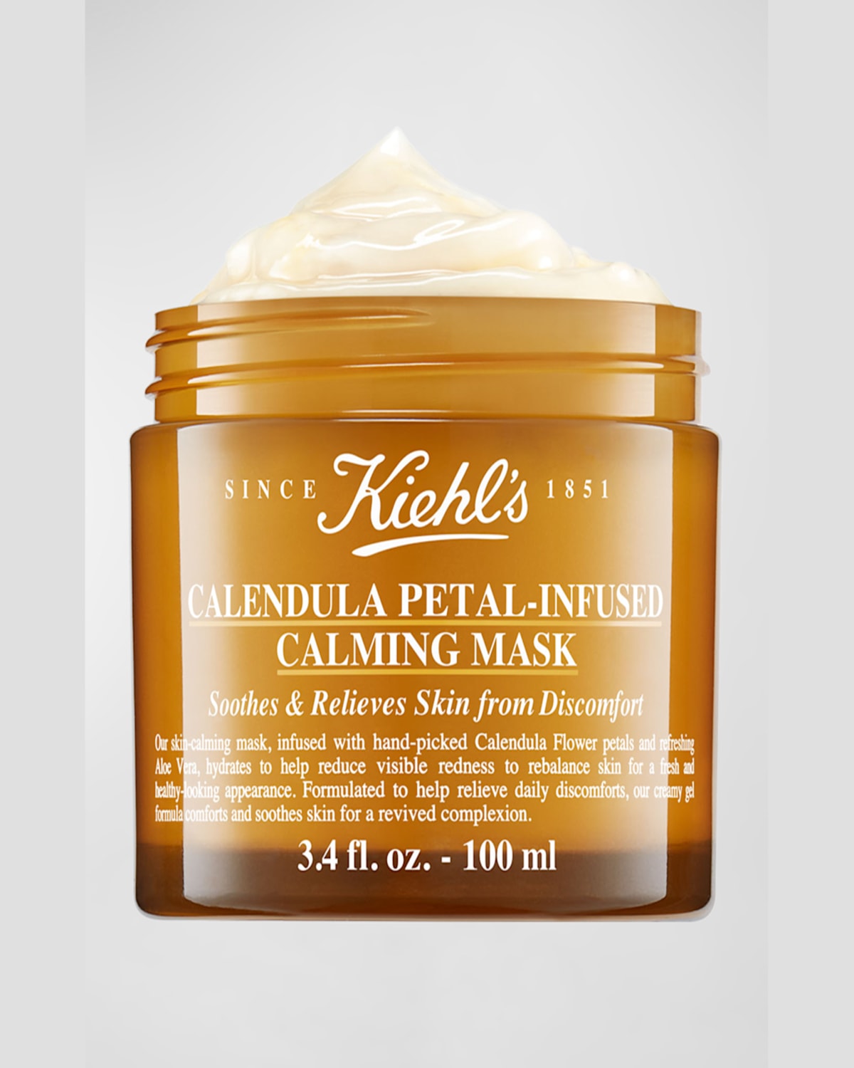 KIEHL'S SINCE 1851 CALENDULA PETAL-INFUSED CALMING MASK WITH ALOE VERA, 3.4 OZ. PROD235240123