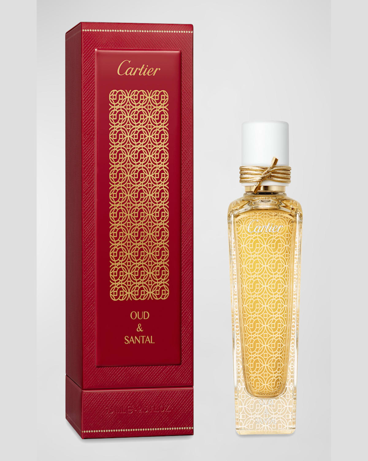 Cartier Les Heures Voyageuses Oud & Santal Parfum 2.5 Oz.
