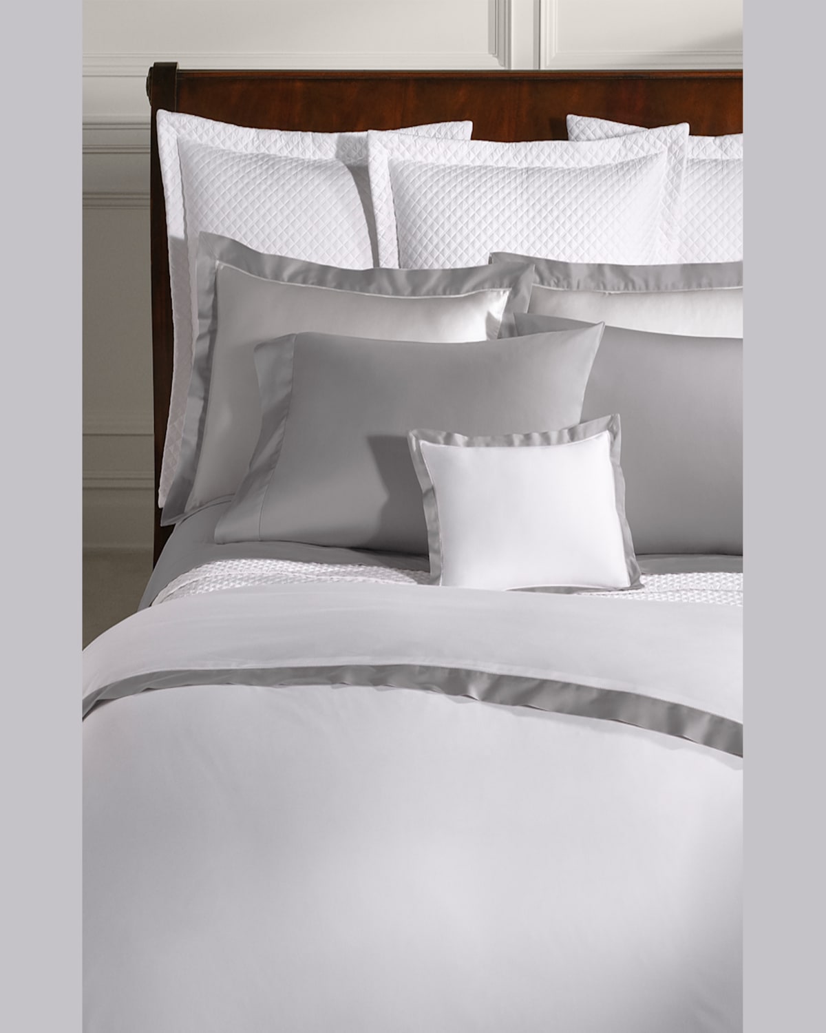 Polo Ralph Lauren Organic Sateen 624-thread Count Flat Sheet In Platinum