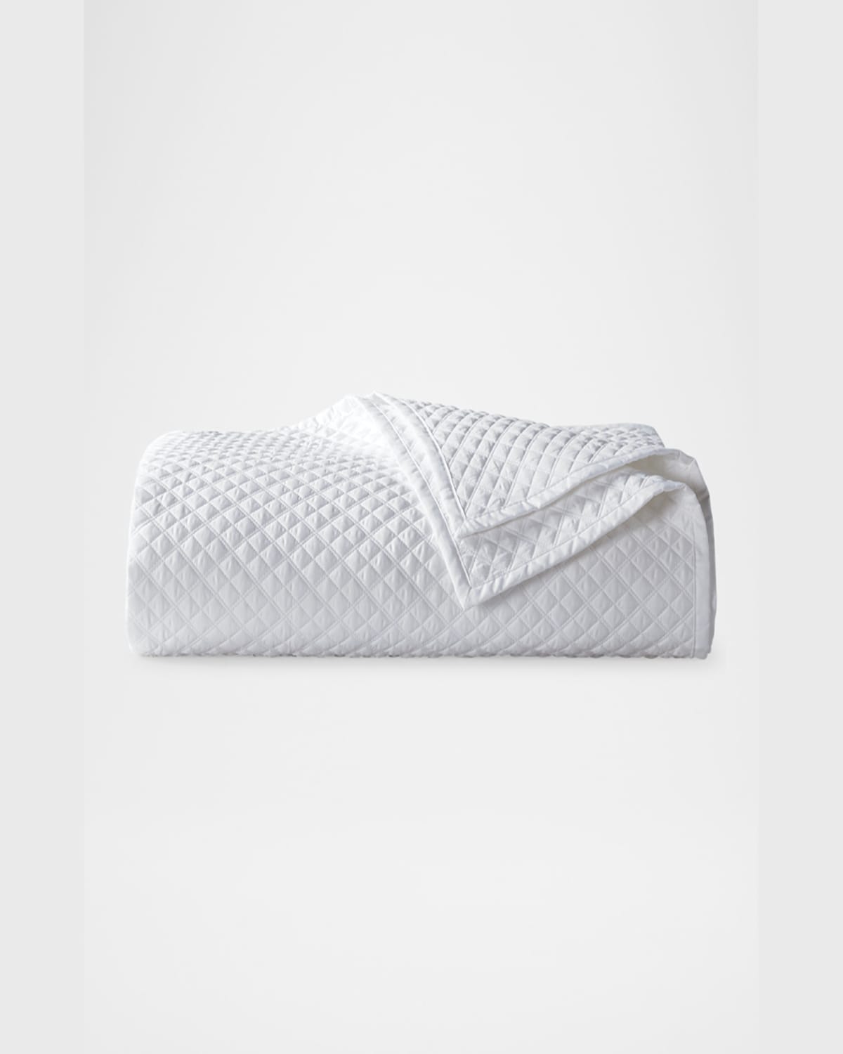Polo Ralph Lauren Quilted Sateen Argyle Quilt, Full-queen In White