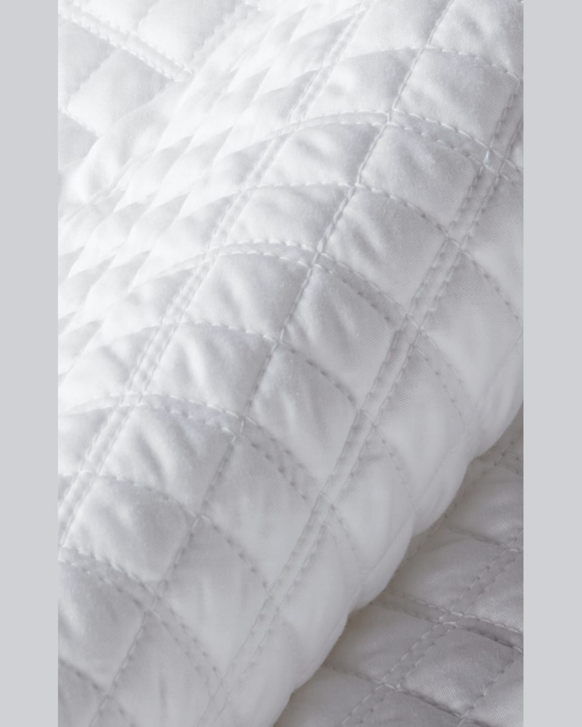 Polo Ralph Lauren Quilted Sateen Argyle Quilt, Full-queen In White