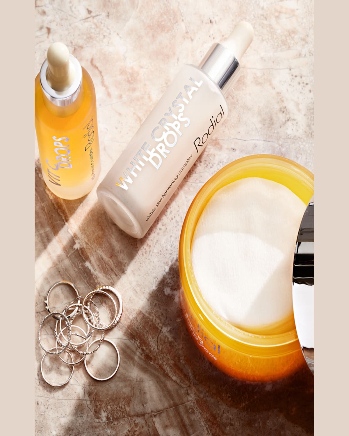 Shop Rodial Vit C Brightening Cleansing Pads, 50 Count