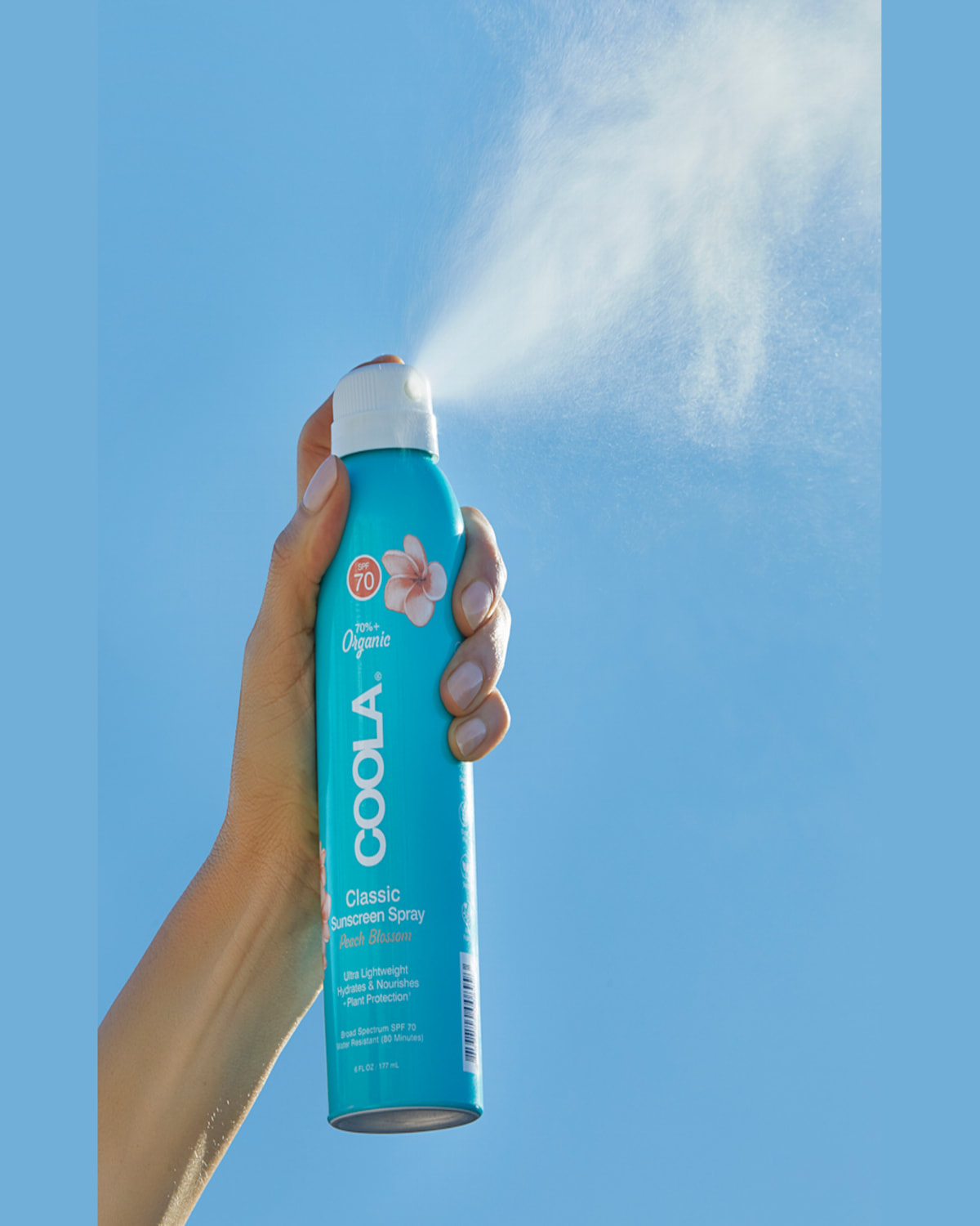 COOLA 6 OZ. SPORT CONTINUOUS SPRAY SPF70 - PEACH BLOSSOM PROD236930375