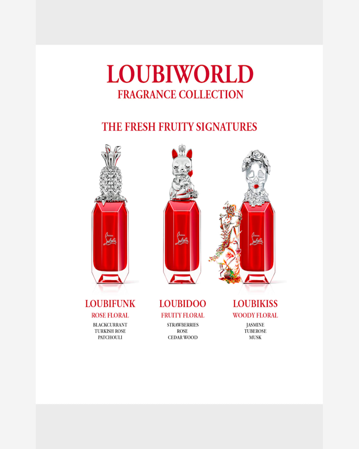 Christian Louboutin Womens Loubikiss Eau De Parfum 90ml