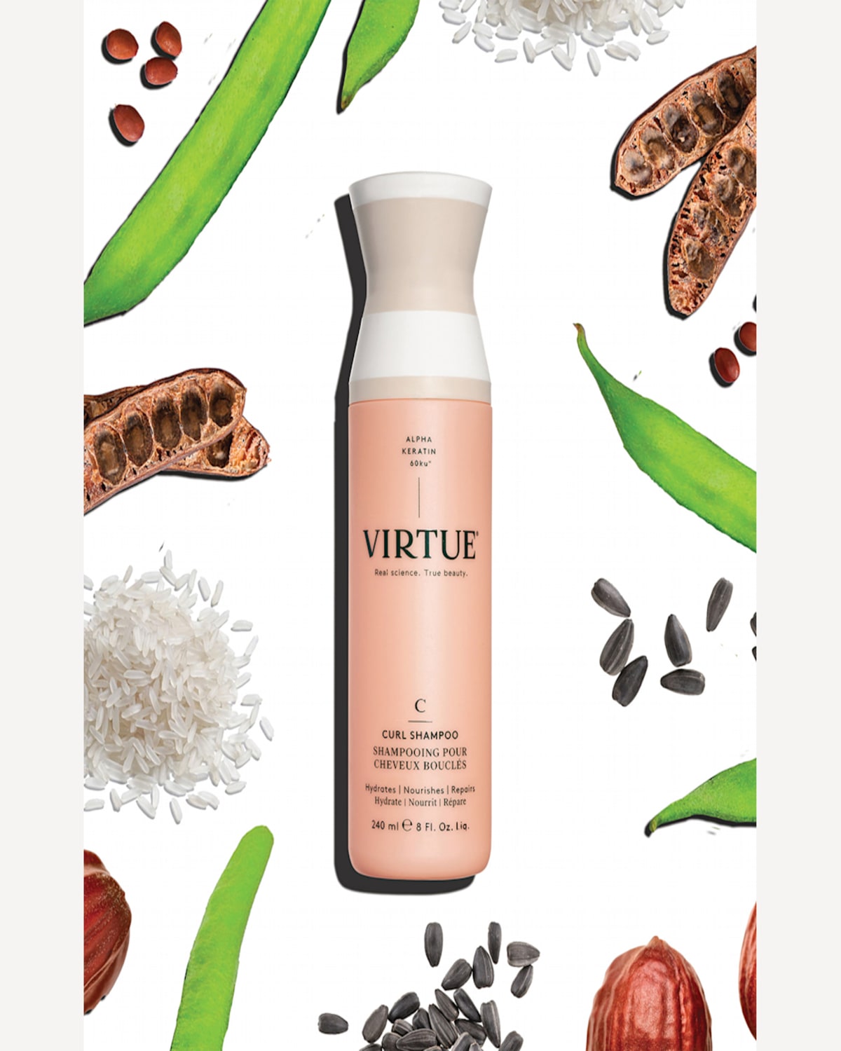 Virtue Curl Shampoo 8 Fl. Oz.