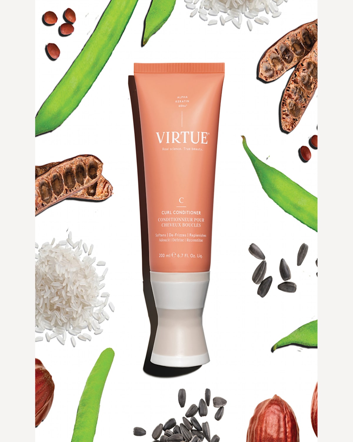 Virtue Hydrating Curl Conditioner With Jojoba Oil 6.7 oz/ 200 ml 6.7 oz/ 200 ml