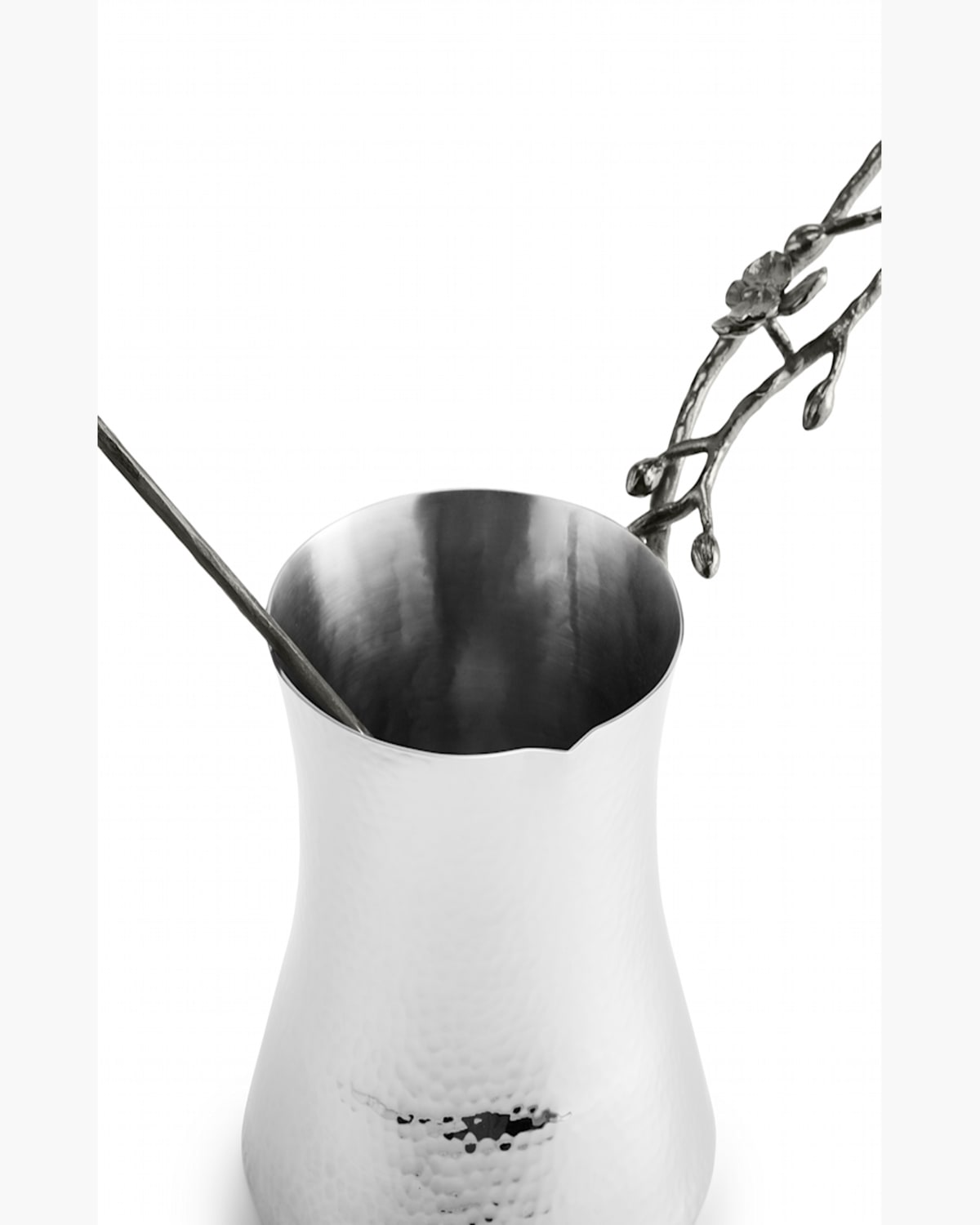 Michael Aram Black Orchid Large Coffee Pot With Spoon