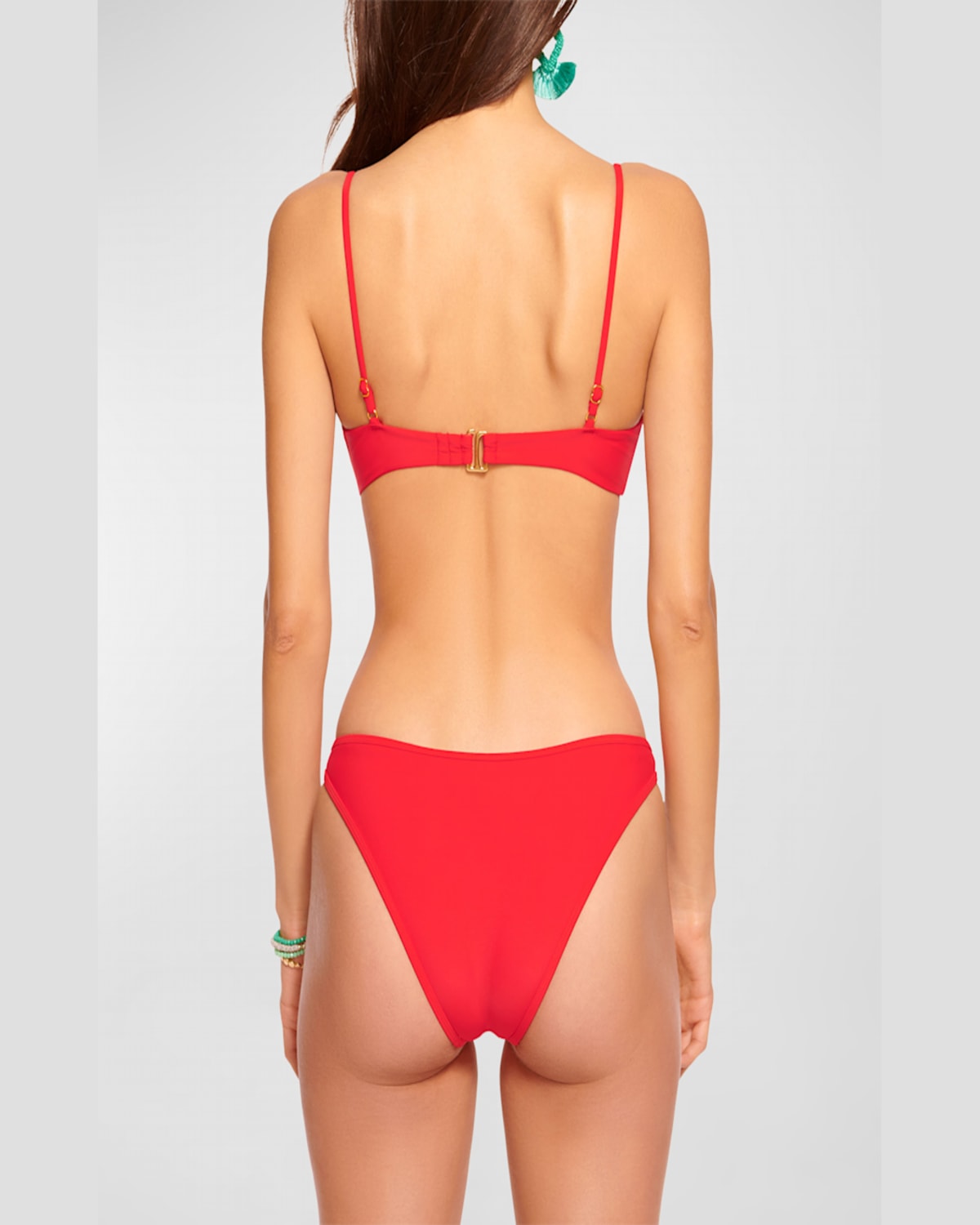 RAMY BROOK ISLA LOW-RISE BIKINI BOTTOMS 