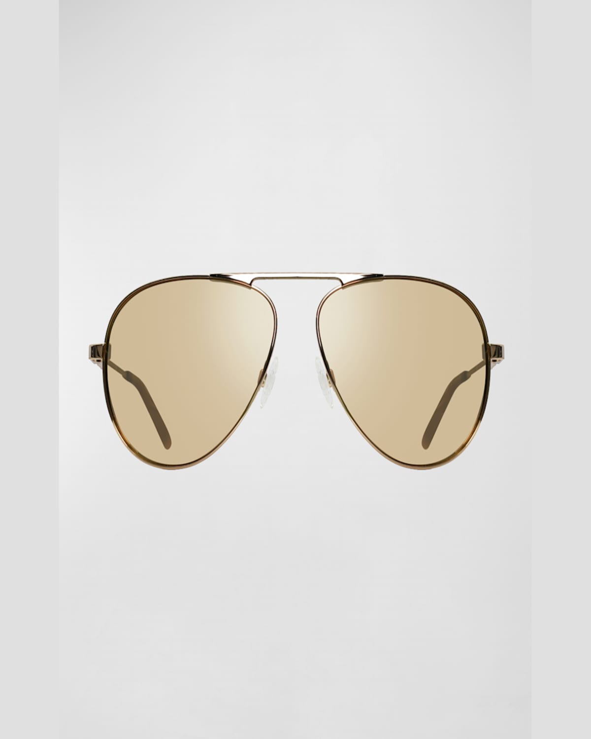 Revo X Jeep Men's Metro Metal Aviator Sunglasses In Gold