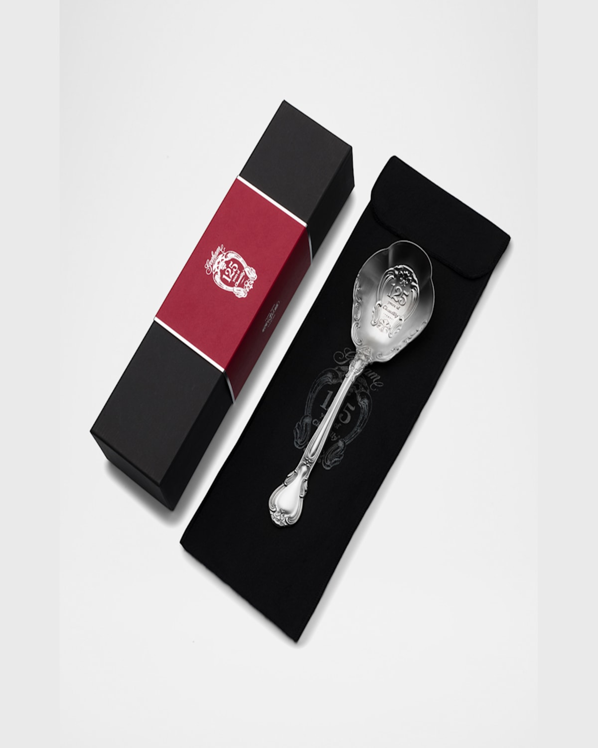 Gorham Chantilly 125th Anniversary Serving Spoon