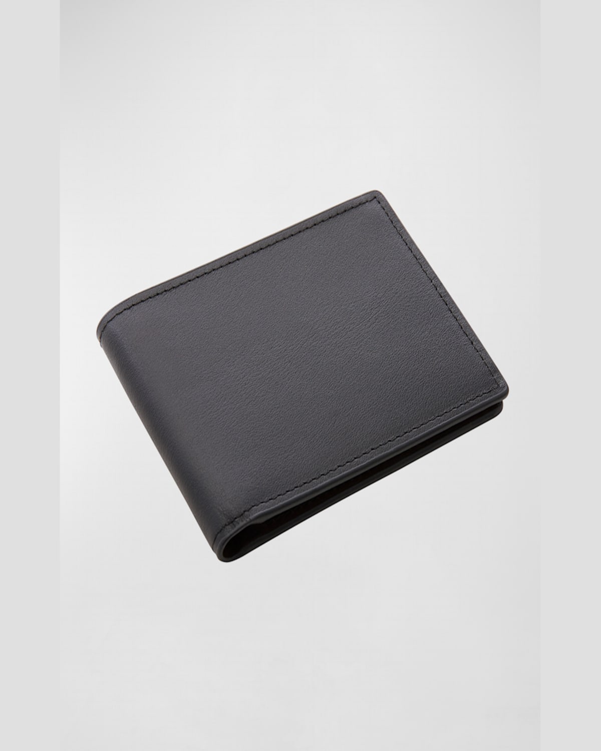 Royce New York Rfid Blocking Bifold Wallet In Black And Burgundy