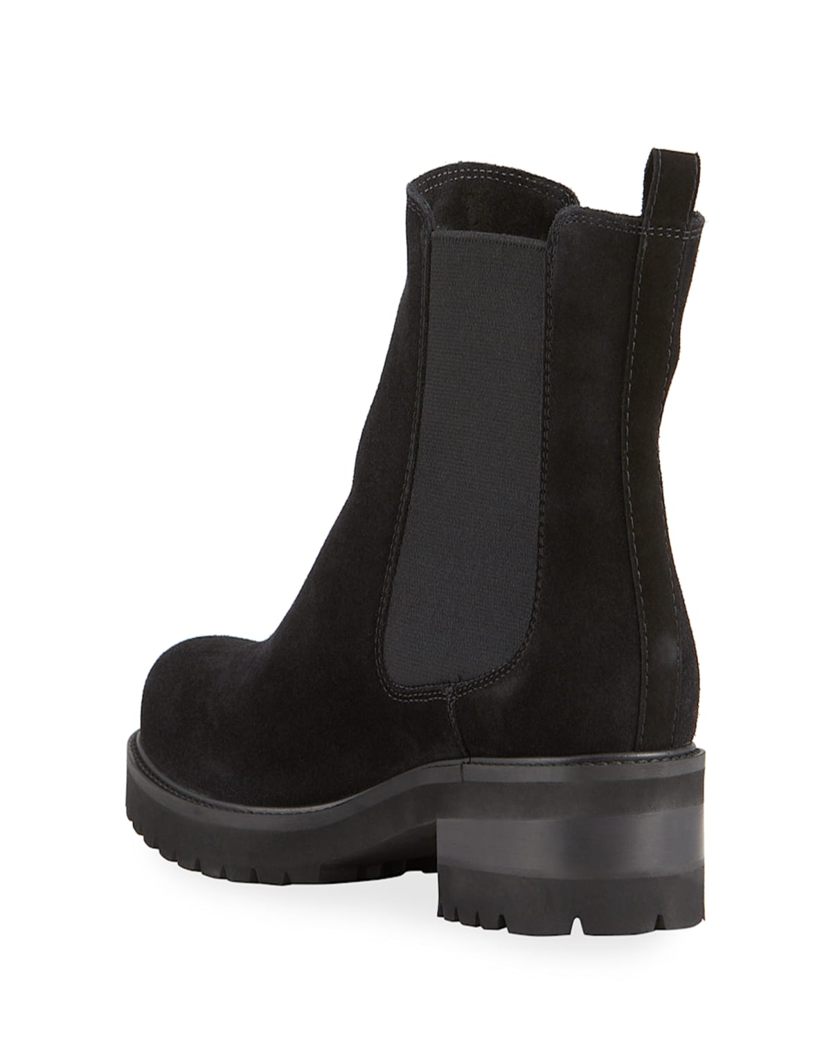 La Canadienne Connor Waterproof Suede Chelsea Boots In Black