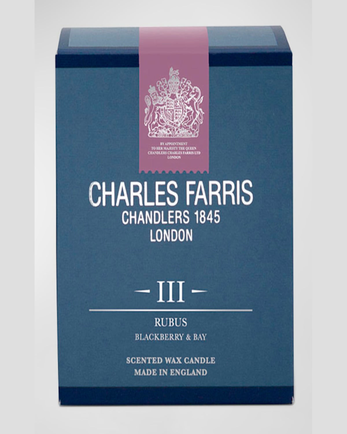 Charles Farris Rubus Single-wick Candle