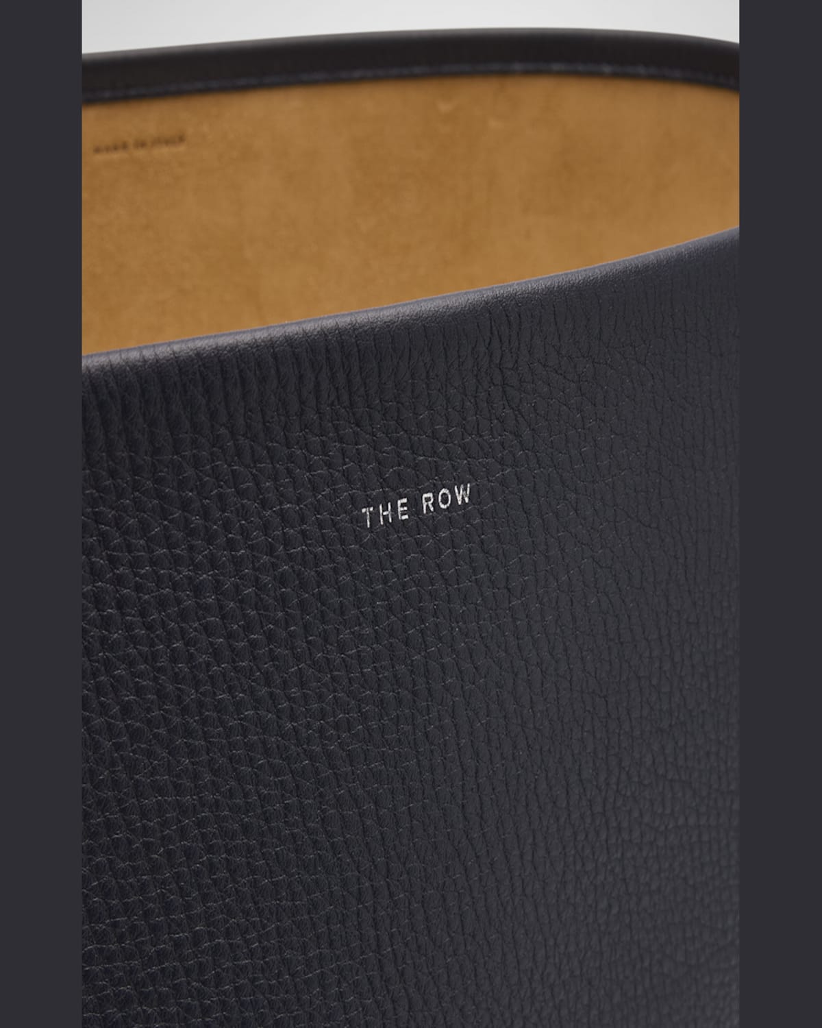 The Row N/s Park Tote Large In Lux Grained Calfksin In Sandpit