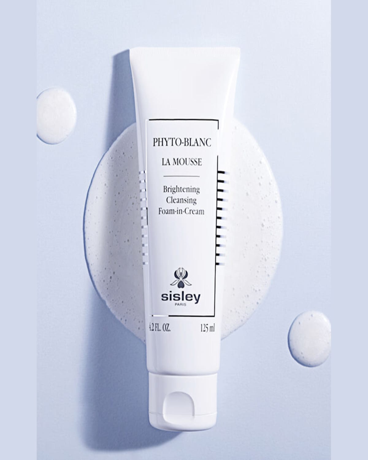 SISLEY PARIS PHYTO-BLANC LA MOUSSE BRIGHTENING CLEANSING FOAM-IN-CREAM, 4.2 OZ. PROD240190419
