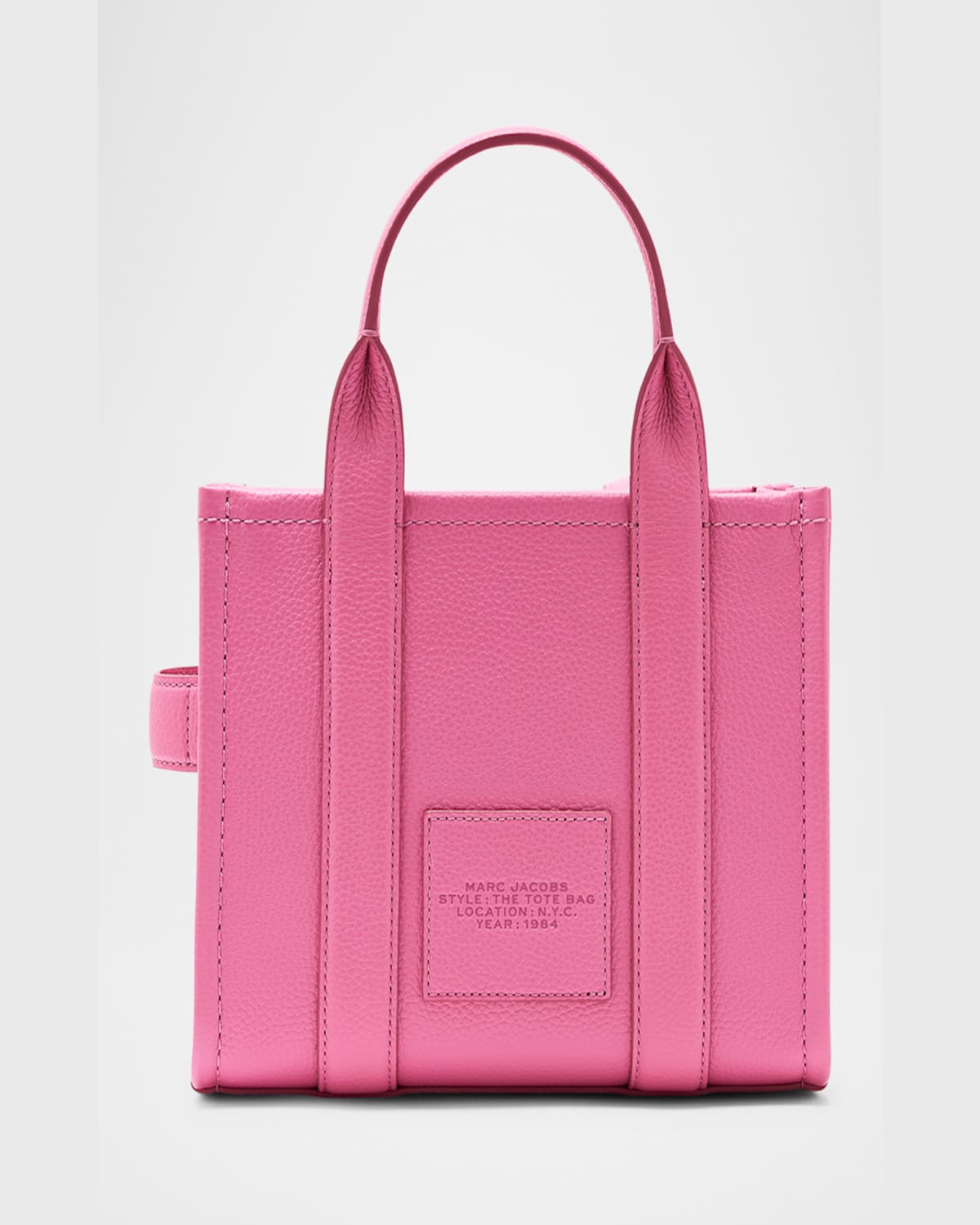 Marc Jacobs The Small Leather Tote Bag In Bow Pink