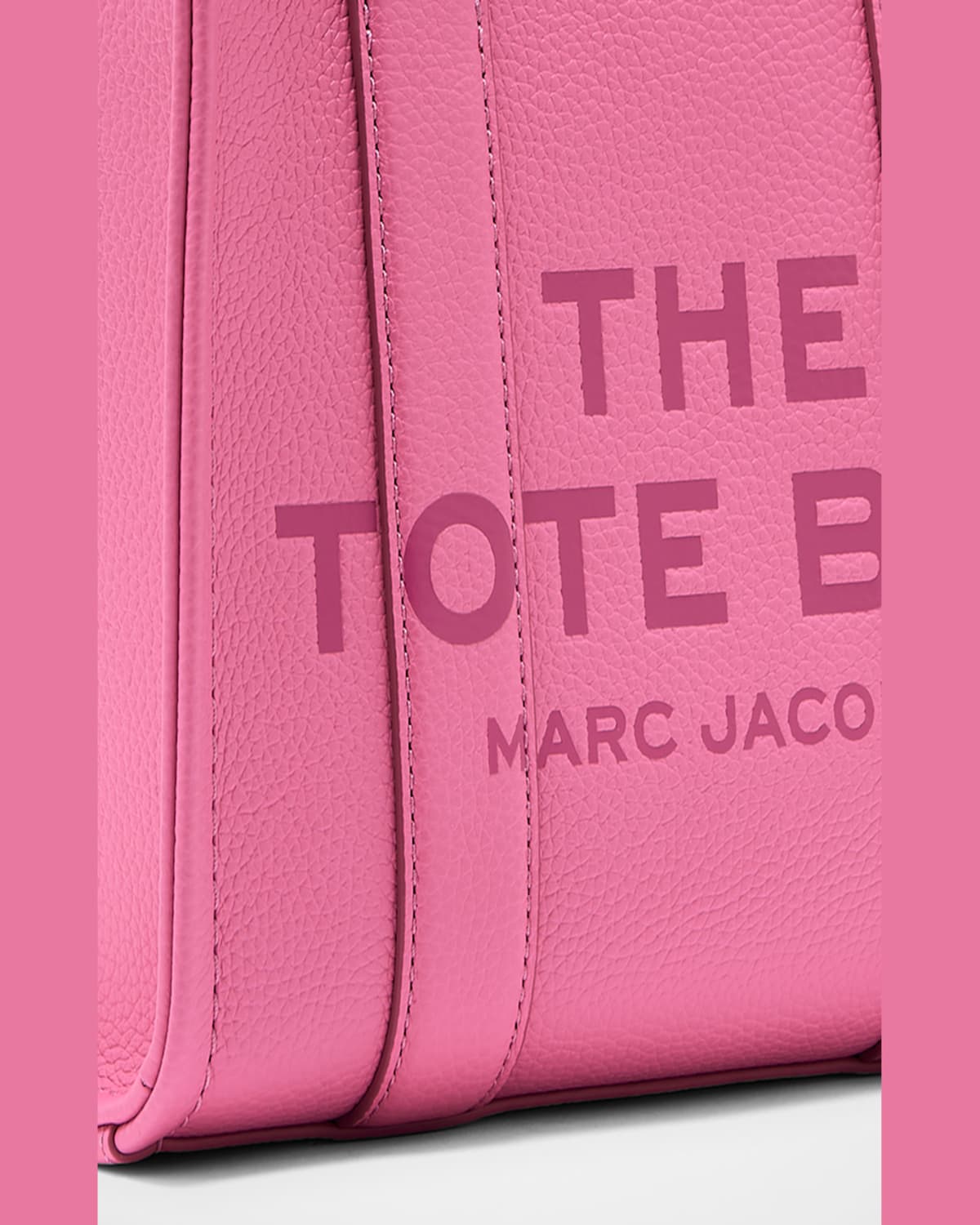 Marc Jacobs The Small Leather Tote Bag In Bow Pink