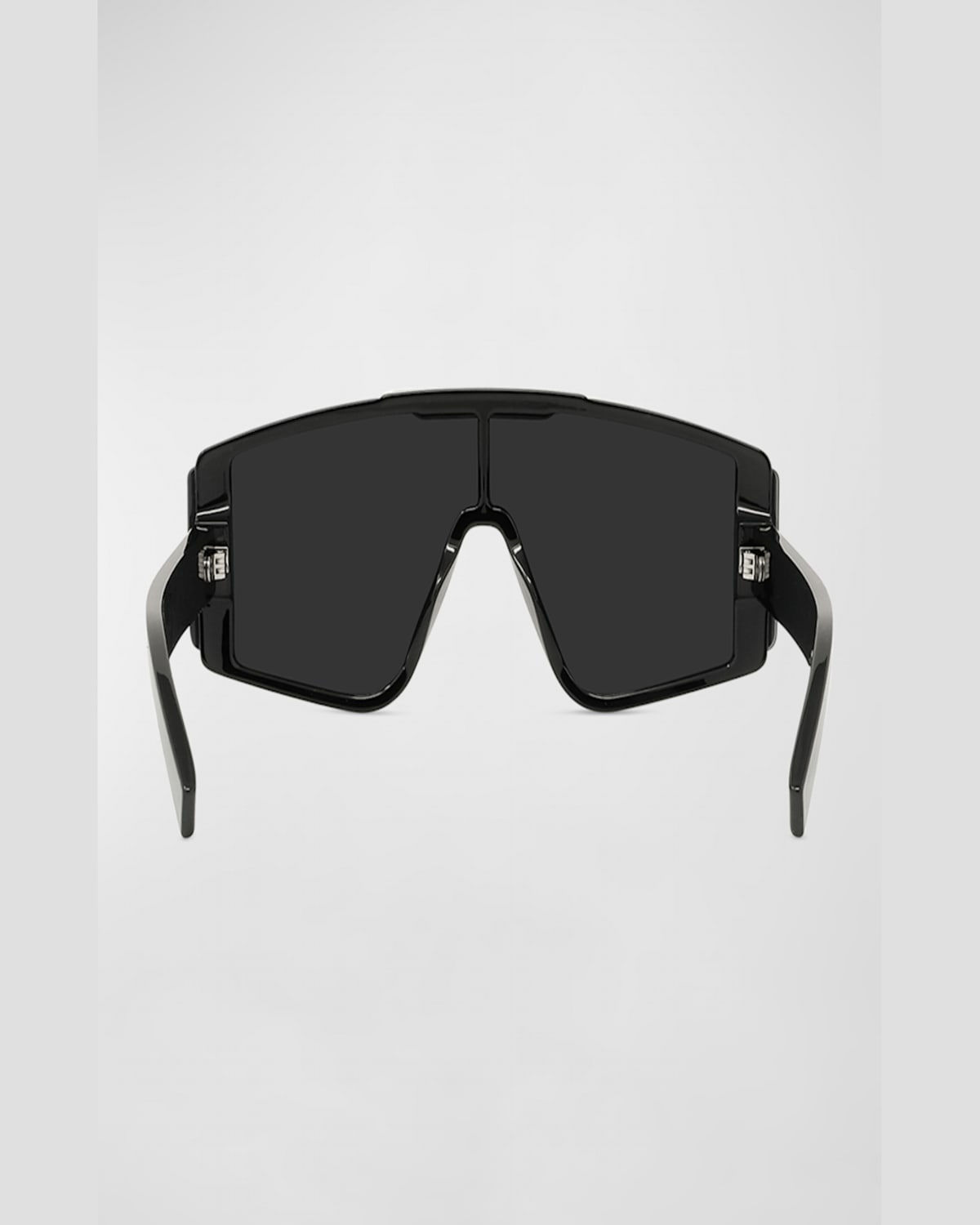 Dior Xtrem Mask Sunglasses With Interchangeable Lenses, 150mm In Black/smoke