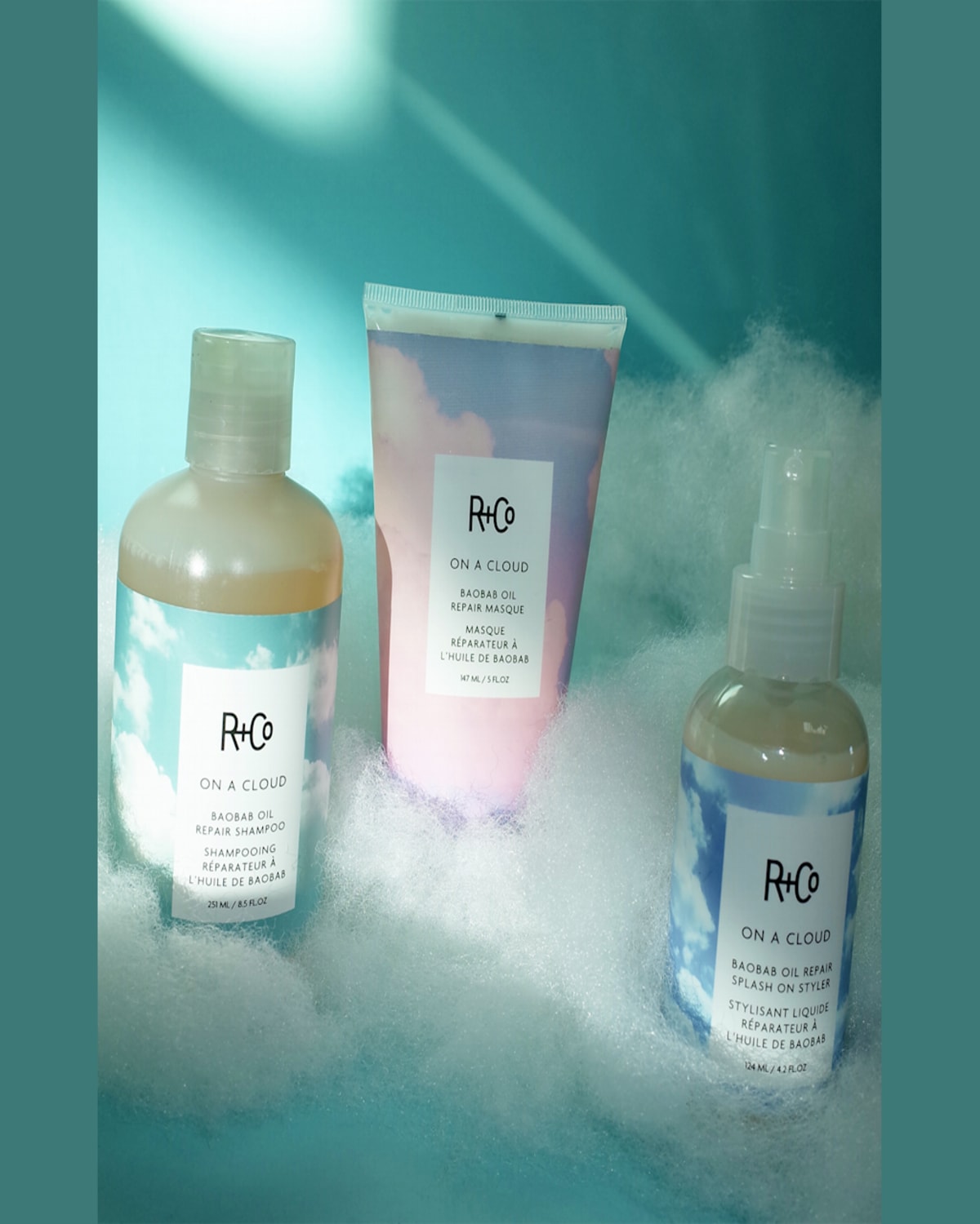 R + Co R+co On A Cloud Baobab Oil Repair Shampoo