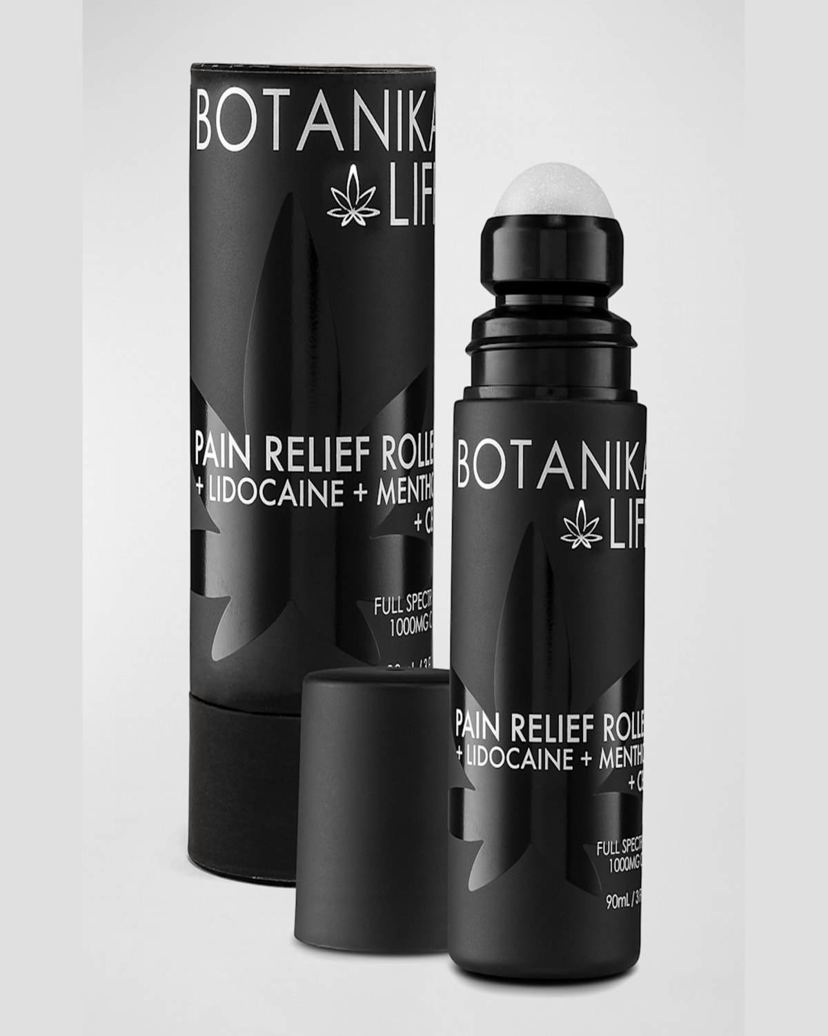 Botanika Life 3 Oz. Pain Relief Roller + Lidocaine + Menthol + Cbd