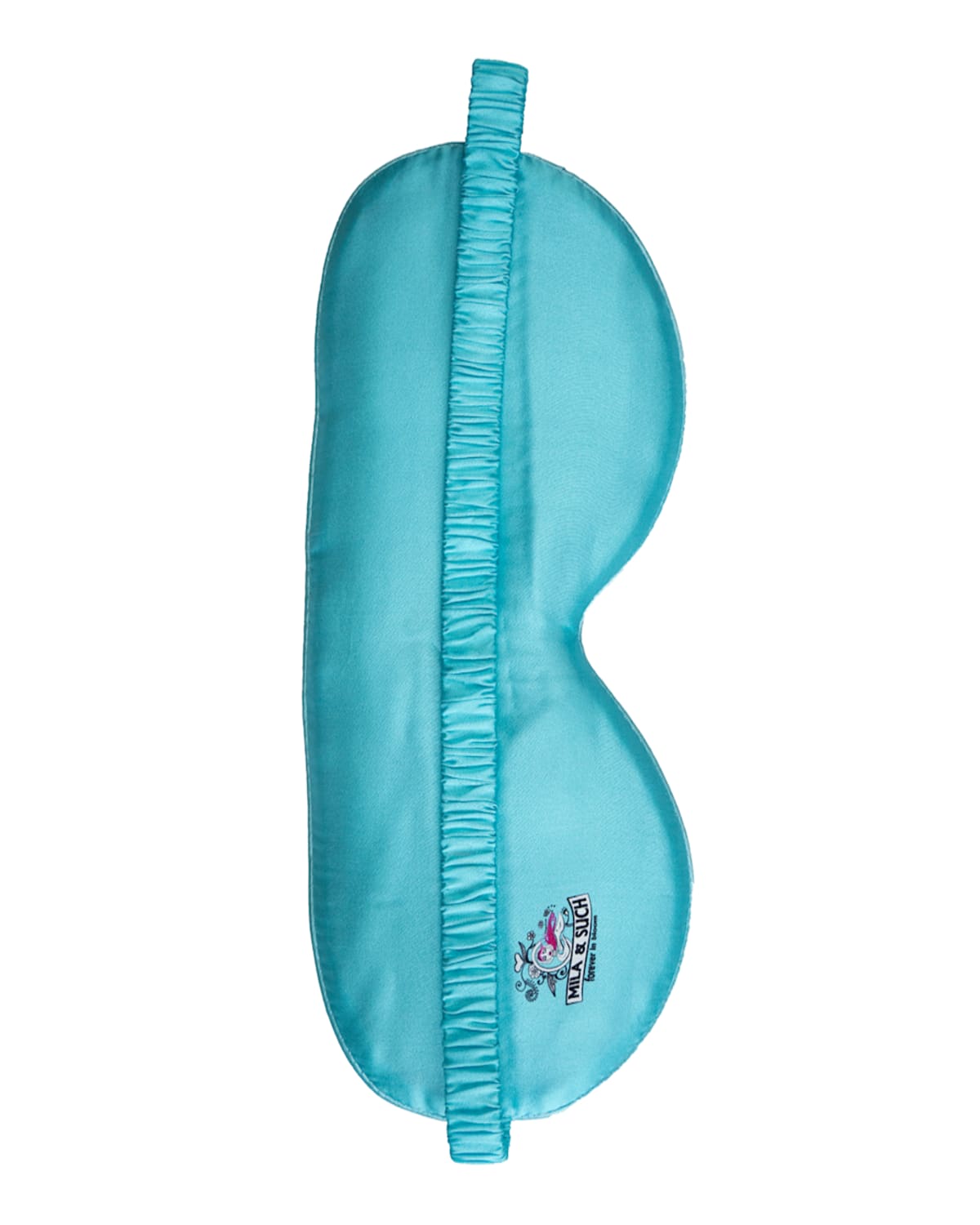 Mila & Such Oversized Dog-print Eye Mask In Pink