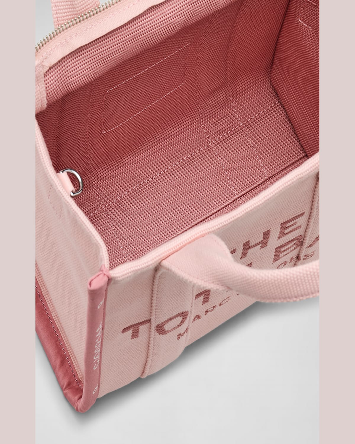 Marc Jacobs Women The Jacquard Small Tote Bag In Pink