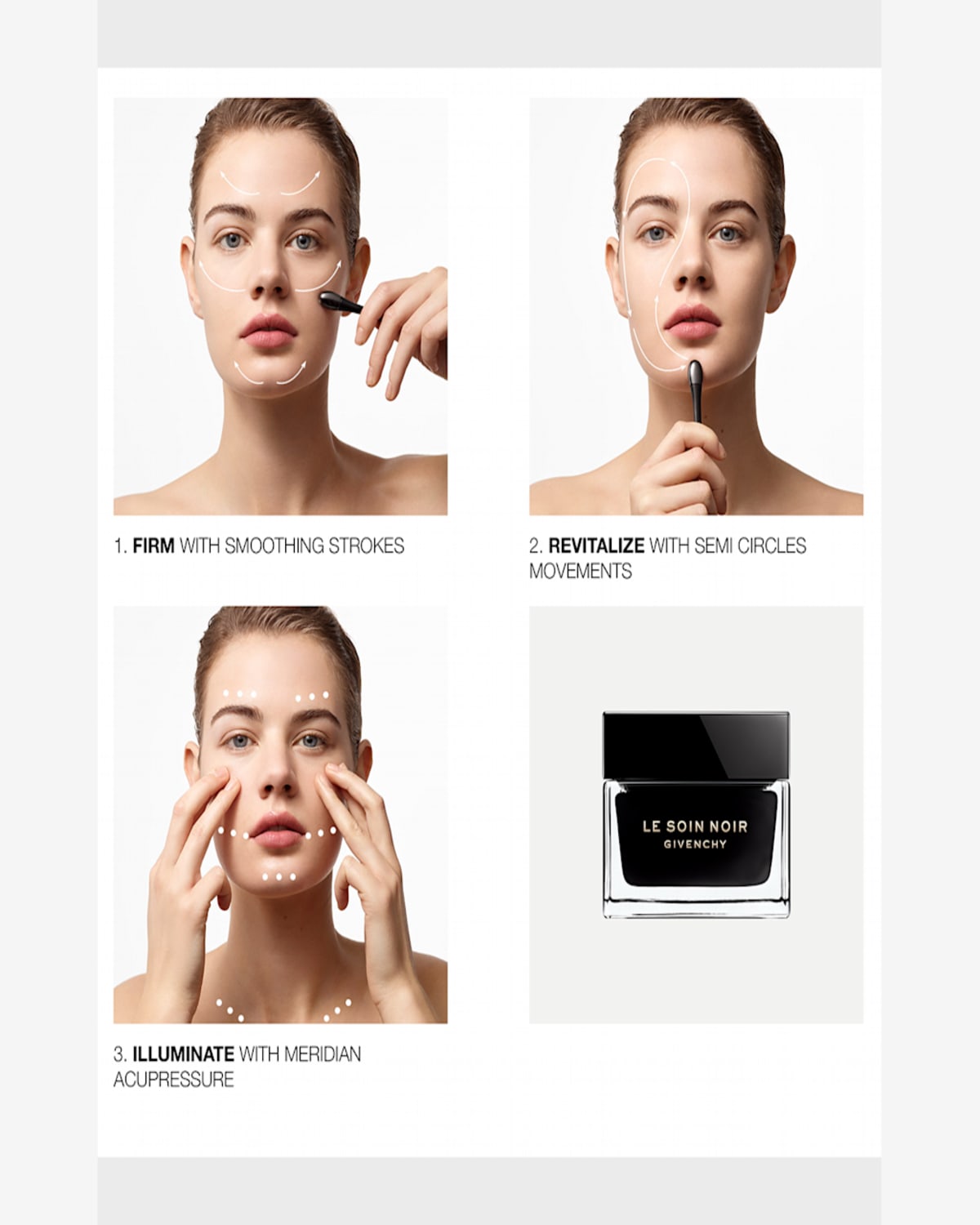 Givenchy 1.7 Oz. Le Soin Noir Face Cream In Black