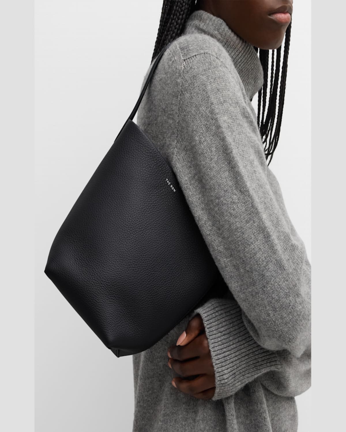 Shop The Row N/s Park Tote Small In Lux Grained Calfksin In Buld Boulder