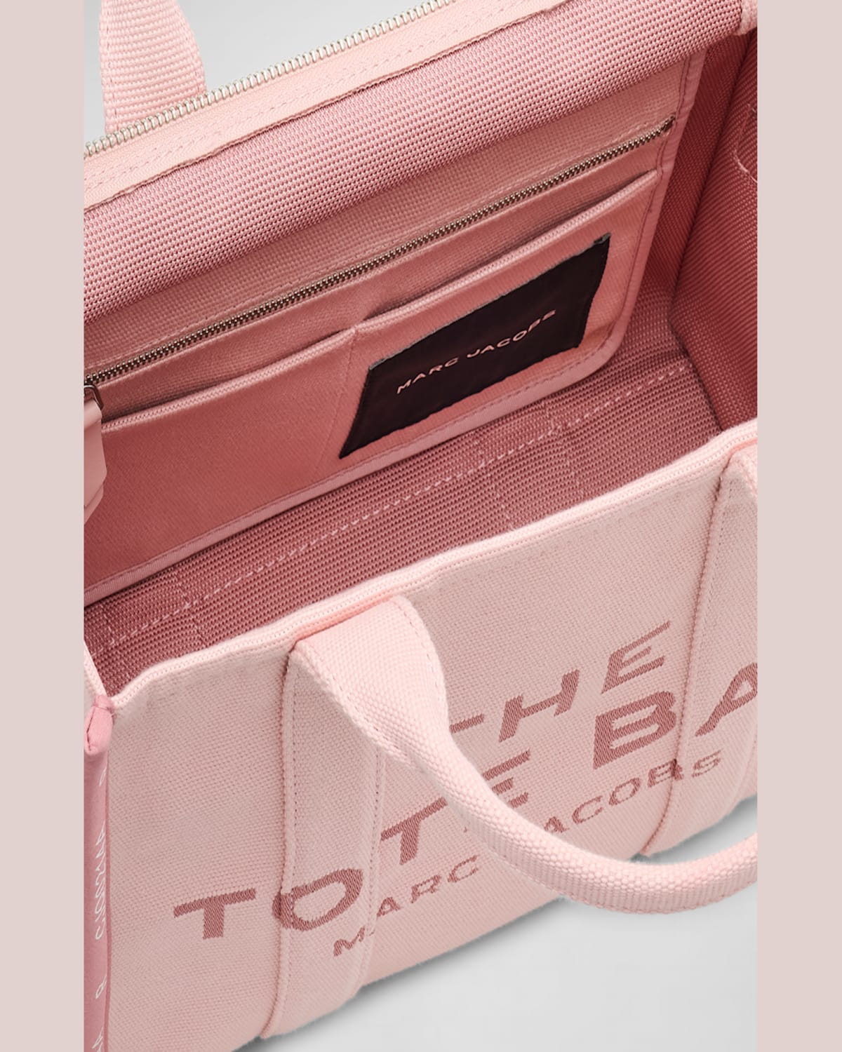 Marc Jacobs The Jacquard Medium Tote Bag In Rose