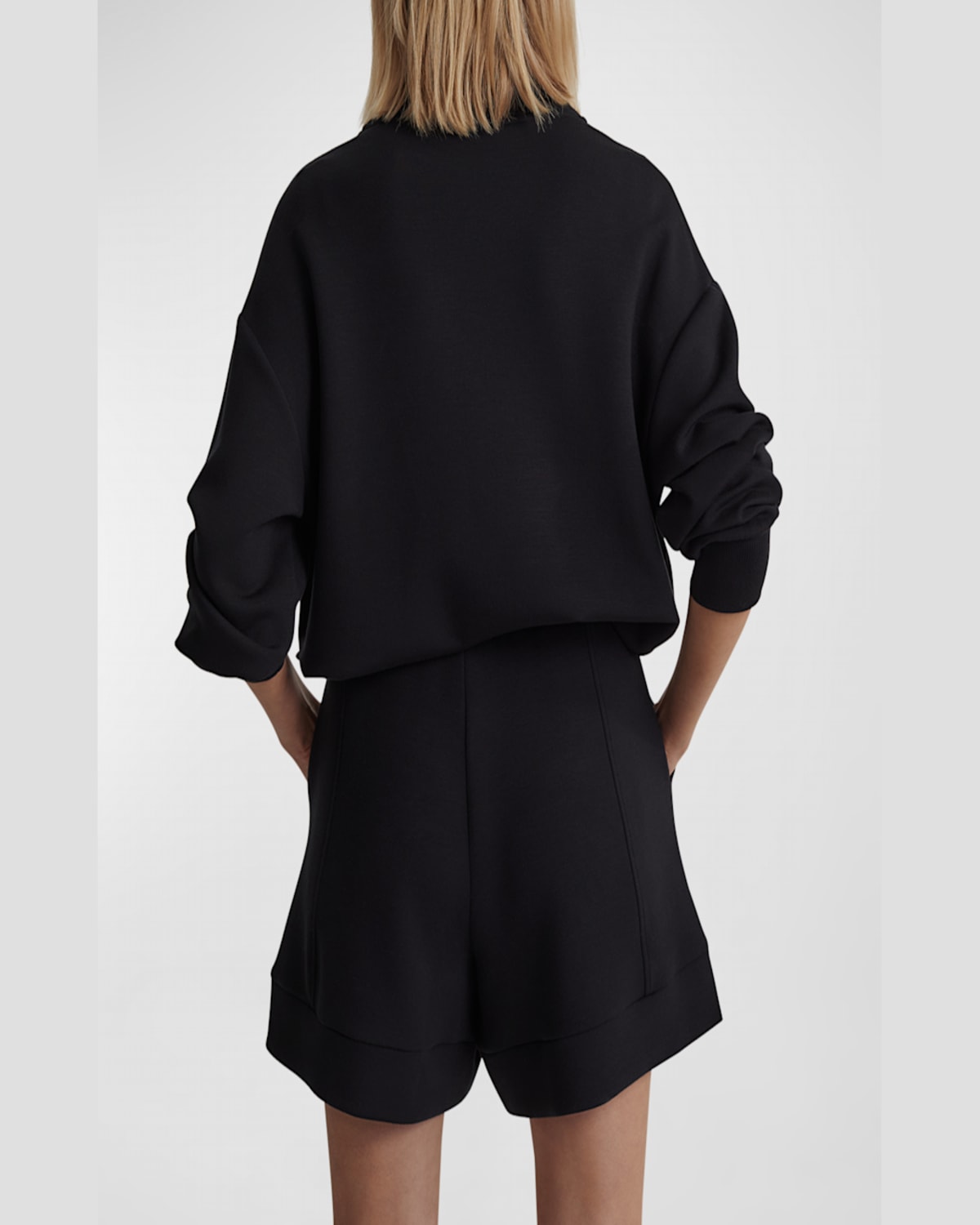 Varley Alder Drawstring Shorts In Black