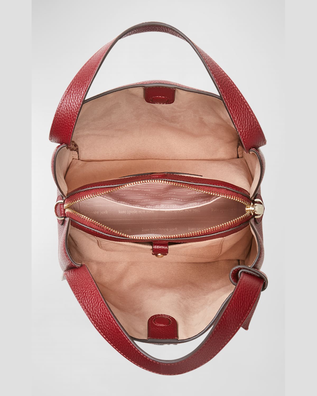 Kate Spade Knott Medium Leather Tote Crossbody Bag In Cordovan