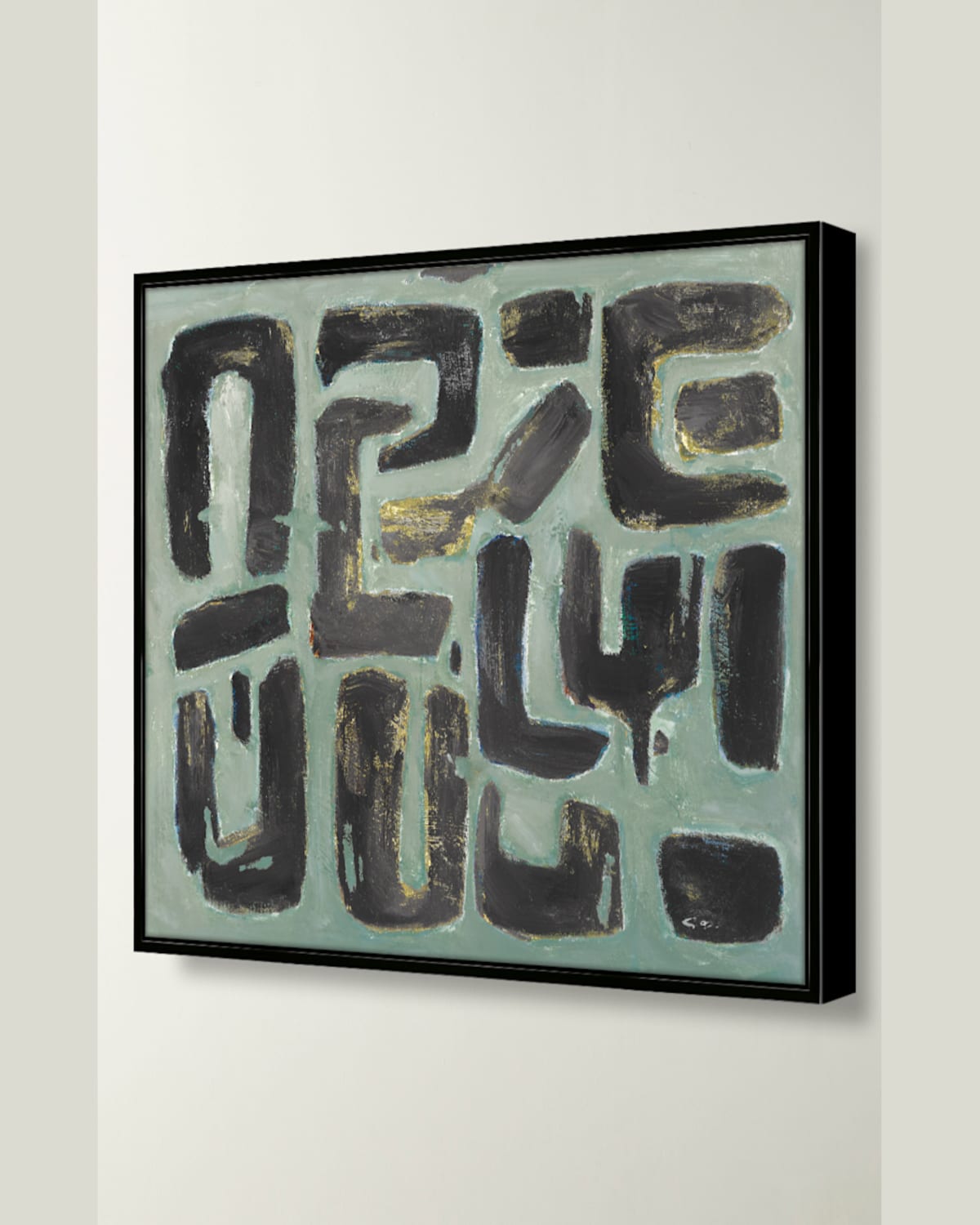 Ati Eclectic Patches Giclee On Canvas