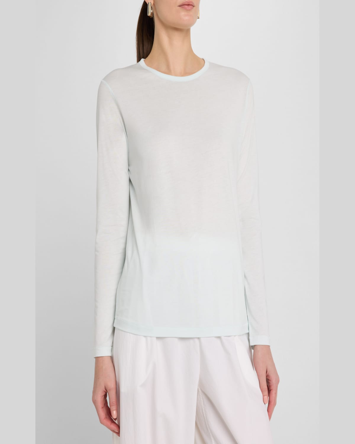 Majestic Filatures Ally T-shirt Clothing In Ciel