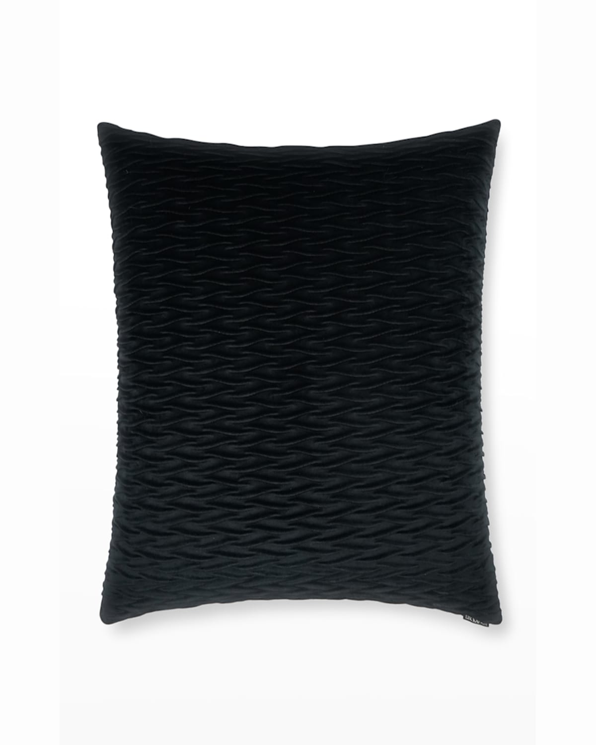 D.v. Kap Home Sophia Throw Pillow, 24" Sq. In Black