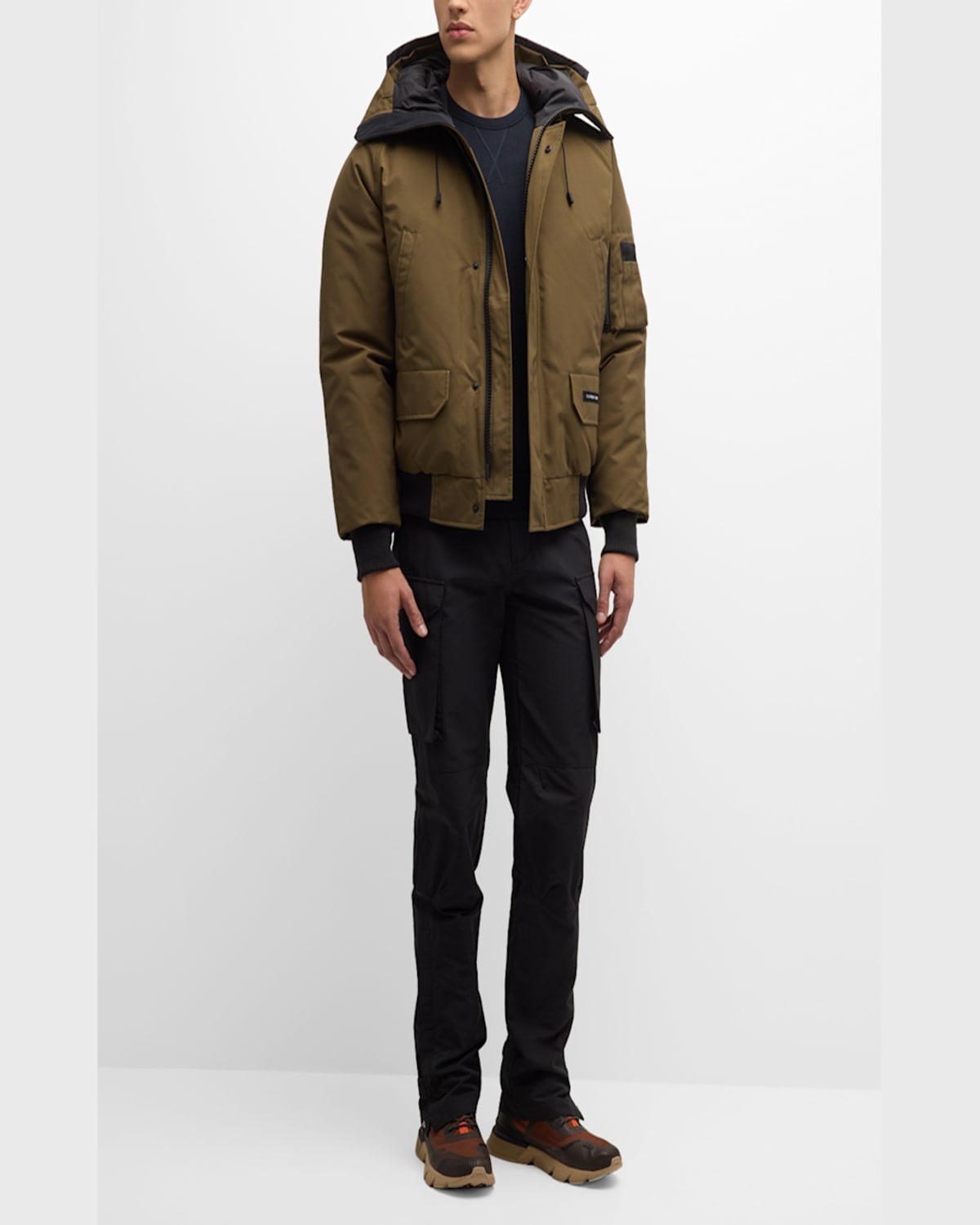 Canada Goose Men's Chilliwack Bomber Jacket In Military Green