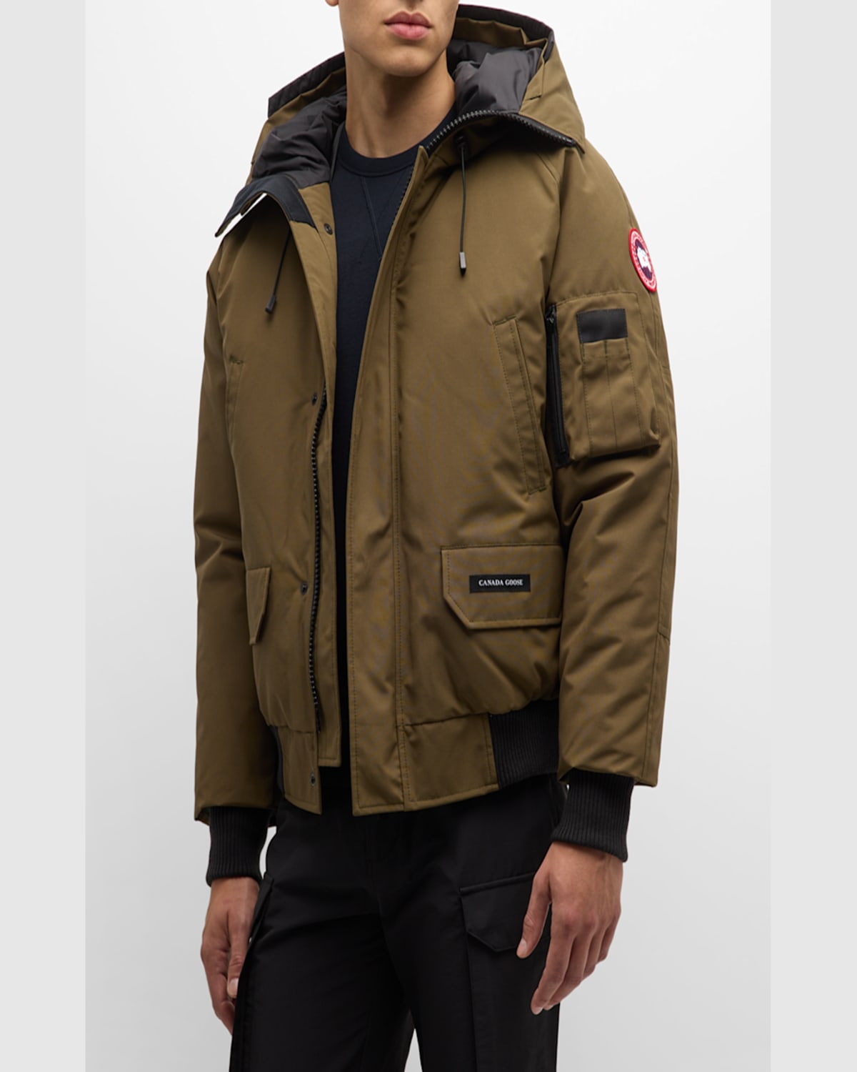 Canada Goose Men's Chilliwack Bomber Jacket In Military Green