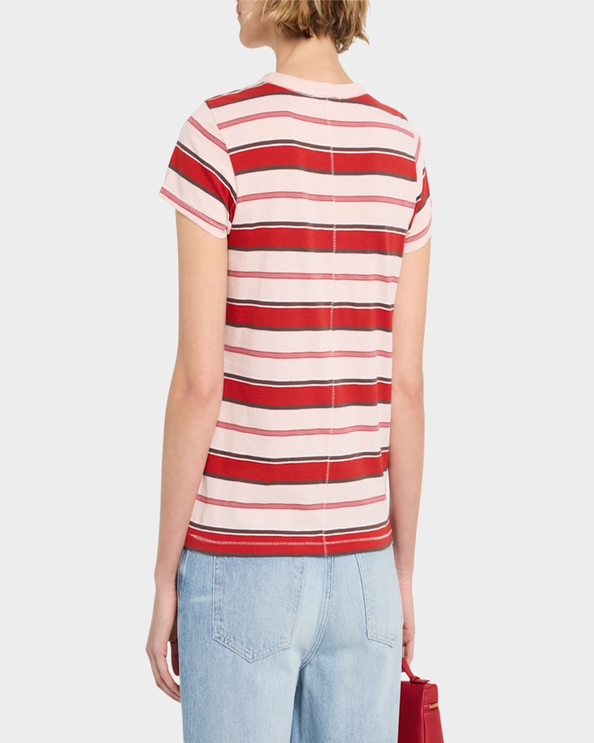 Rag & Bone The Striped Baby Tee