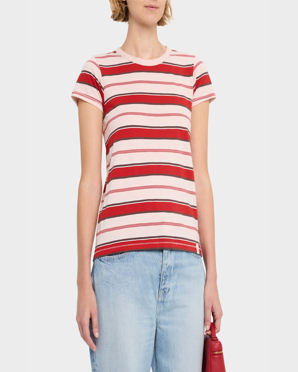 Rag & Bone The Striped Baby Tee