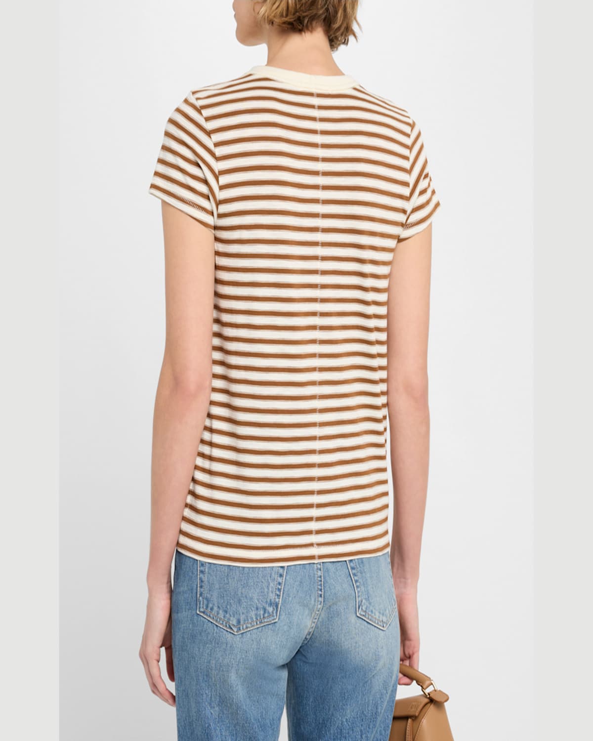 Rag & Bone The Striped Baby Tee