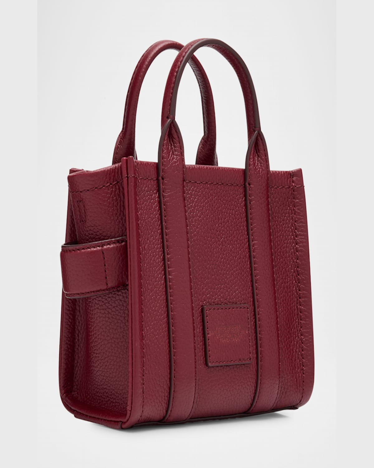 Marc Jacobs The Leather Crossbody Tote Bag In Cherry