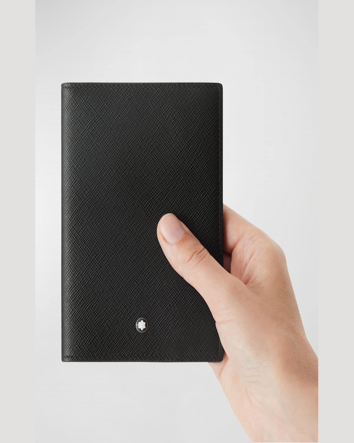 Montblanc Men's Sartorial Passport Holder In Black