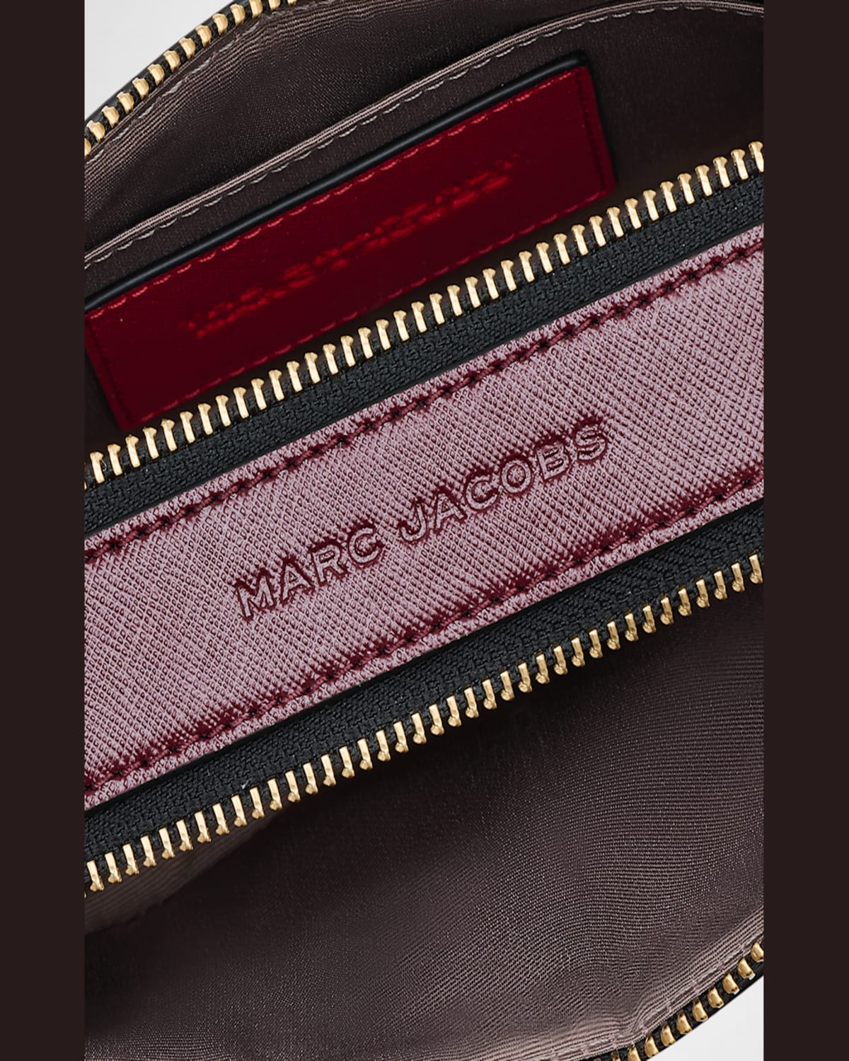 Marc Jacobs The Colorblock Snapshot In Bow Pink Multi