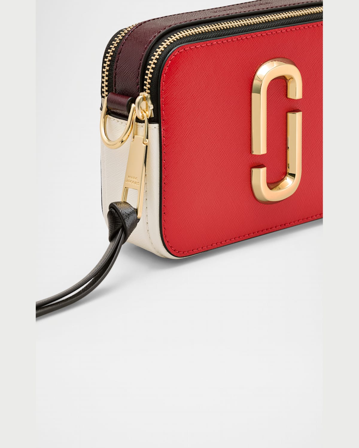 Marc Jacobs The Colorblock Snapshot In Bow Pink Multi